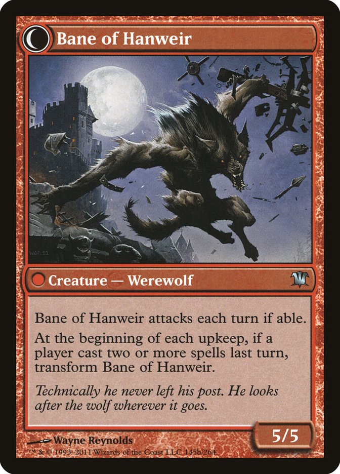 Hanweir Watchkeep // Bane of Hanweir [Innistrad] | North Valley Games