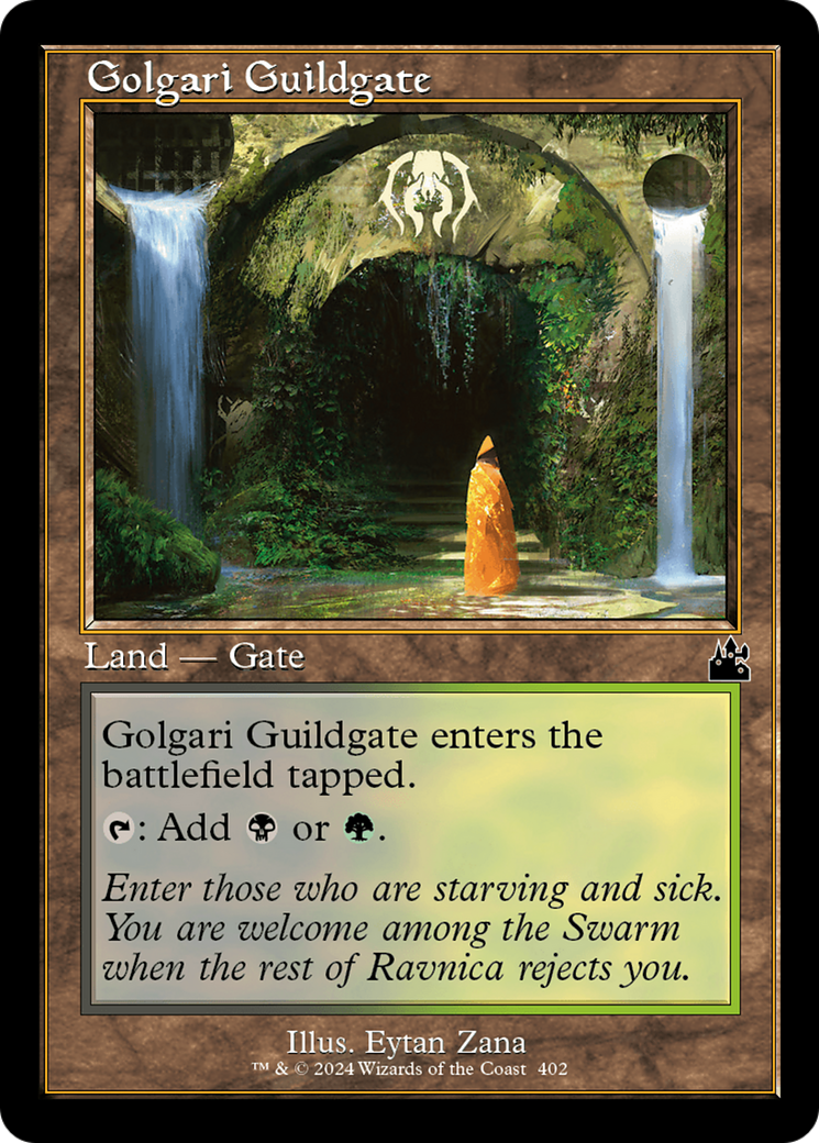 Golgari Guildgate (Retro Frame) [Ravnica Remastered] | North Valley Games