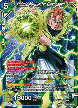 Android 16, Limiter Disengaged (BT14-149) [Cross Spirits] | North Valley Games