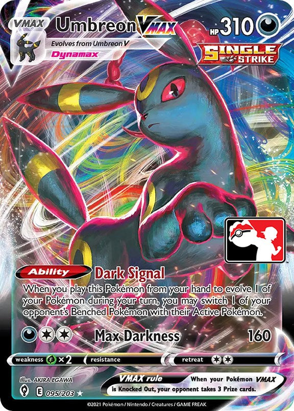 Umbreon VMAX (095/203) [Prize Pack Series One] | North Valley Games