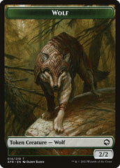 Myr (007) // Wolf Double-Sided Token [Double Masters Tokens] | North Valley Games