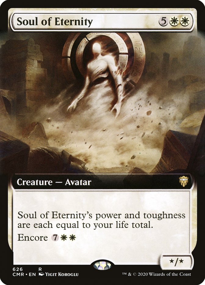 Soul of Eternity (Extended Art) [Commander Legends] | North Valley Games