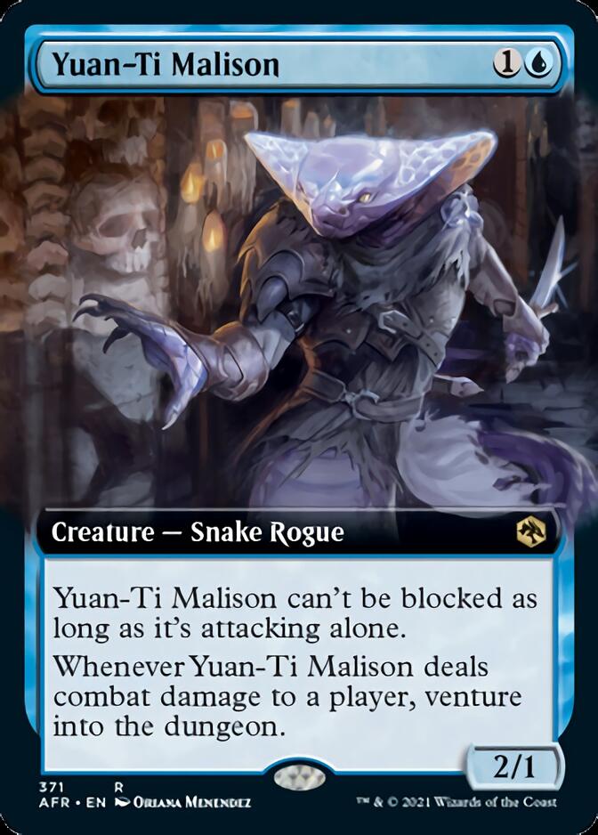 Yuan-Ti Malison (Extended Art) [Dungeons & Dragons: Adventures in the Forgotten Realms] | North Valley Games
