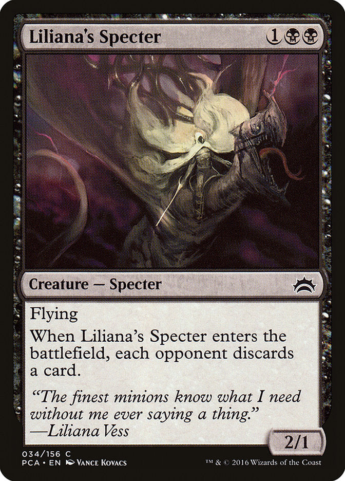 Liliana's Specter [Planechase Anthology] | North Valley Games