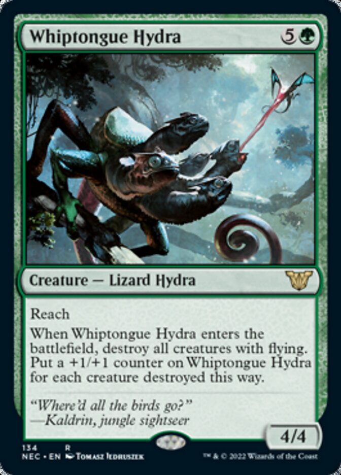 Whiptongue Hydra [Kamigawa: Neon Dynasty Commander] | North Valley Games