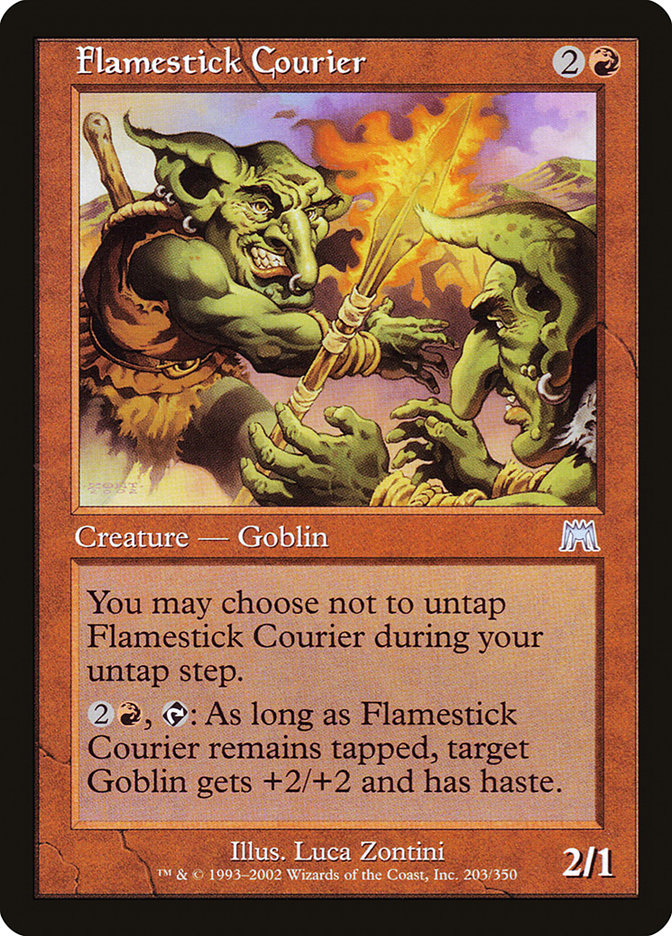 Flamestick Courier [Onslaught] | North Valley Games