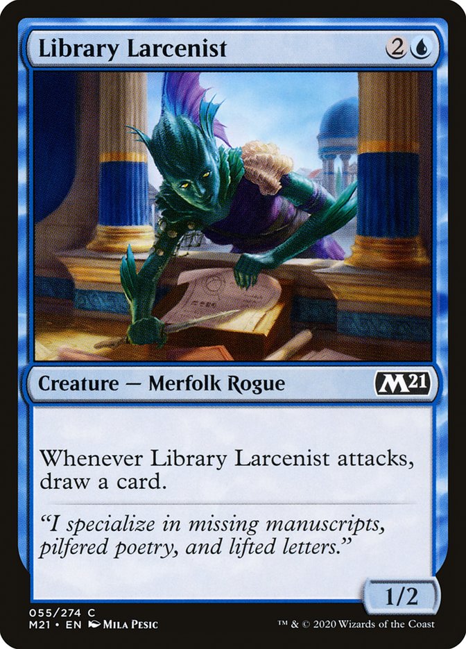 Library Larcenist [Core Set 2021] | North Valley Games