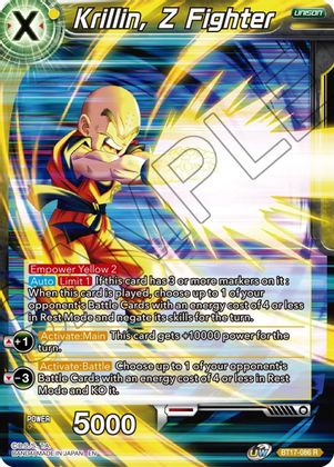 Krillin, Z Fighter (BT17-086) [Ultimate Squad] | North Valley Games