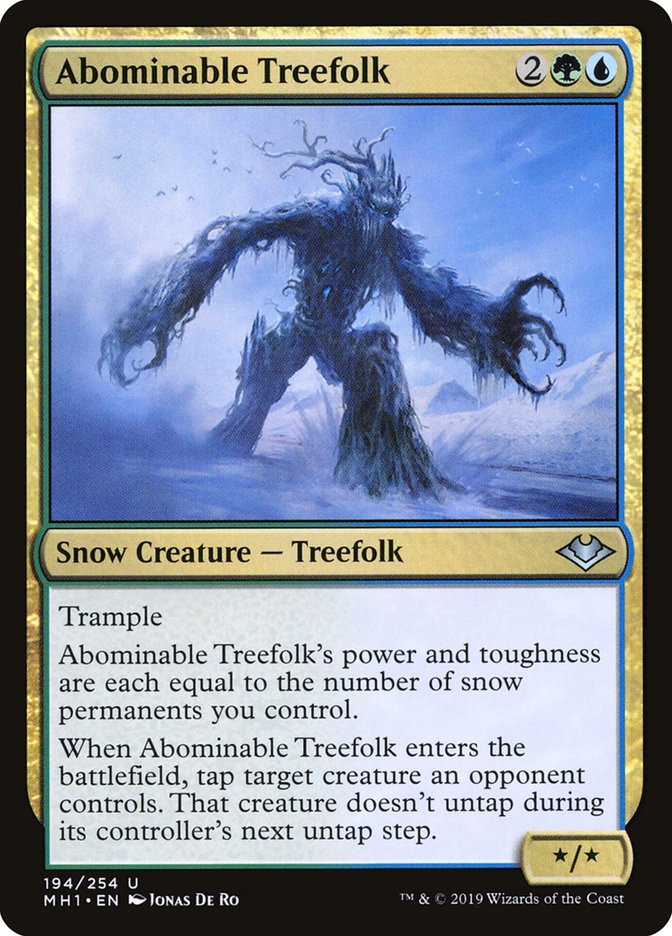 Abominable Treefolk [Modern Horizons] | North Valley Games