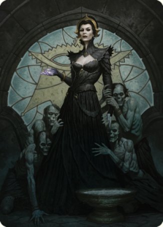 Liliana of the Veil Art Card [Dominaria United Art Series] | North Valley Games