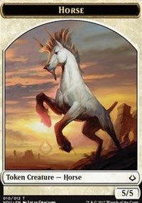Horse // Zombie Double-Sided Token [Hour of Devastation Tokens] | North Valley Games