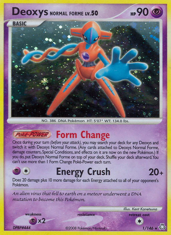 Deoxys Normal Forme (1/146) [Diamond & Pearl: Legends Awakened] | North Valley Games