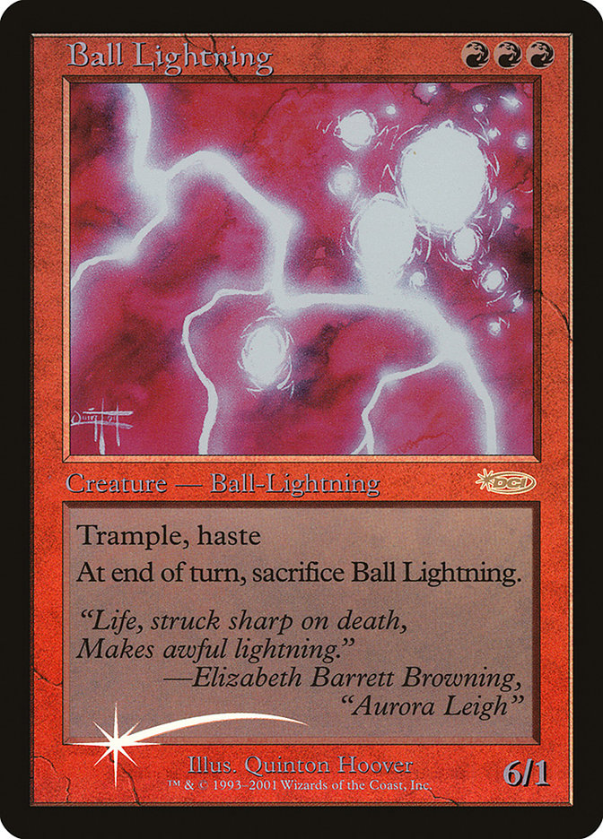 Ball Lightning [Judge Gift Cards 2001] | North Valley Games