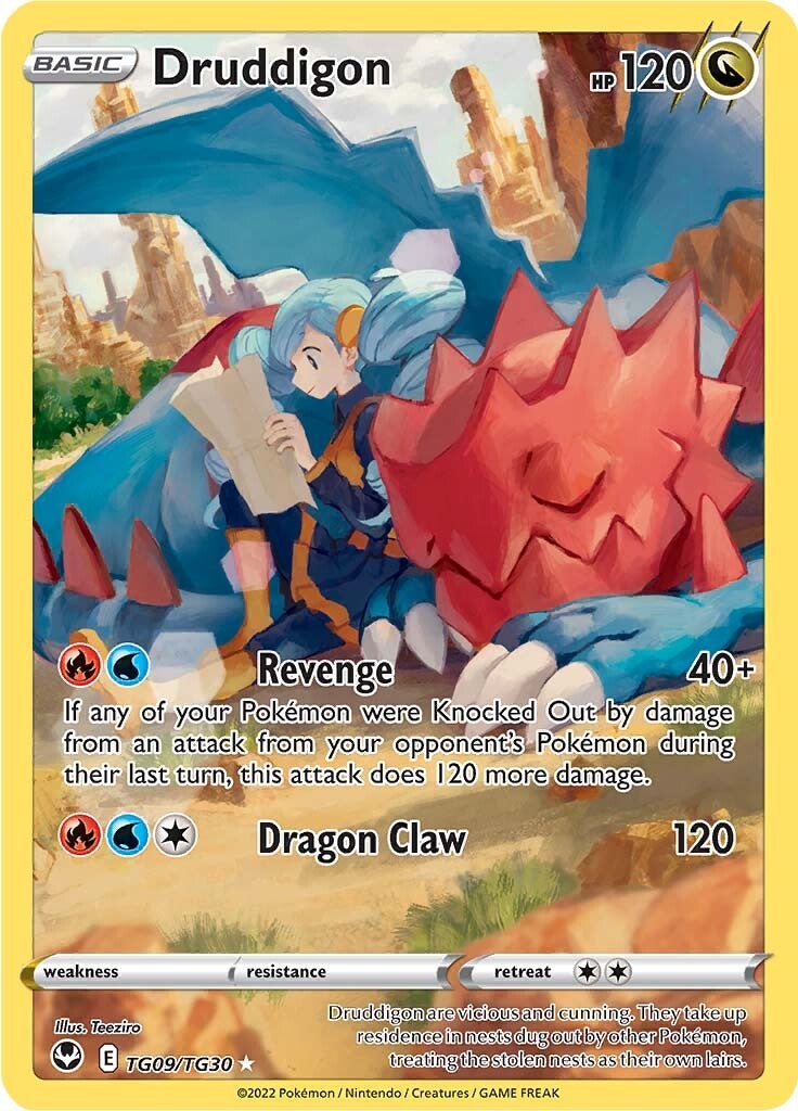 Druddigon (TG09/TG30) [Sword & Shield: Silver Tempest] | North Valley Games