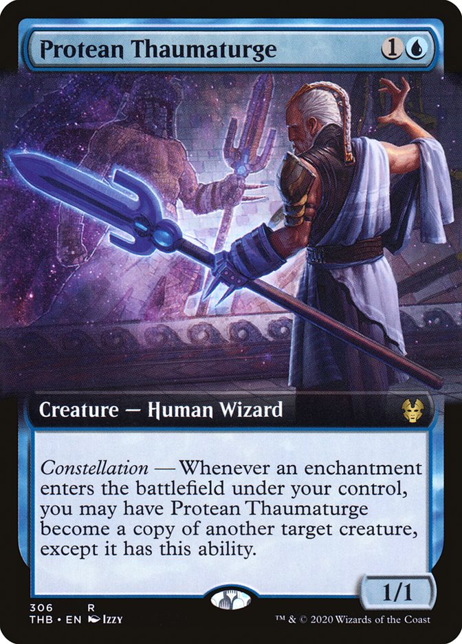 Protean Thaumaturge (Extended Art) [Theros Beyond Death] | North Valley Games