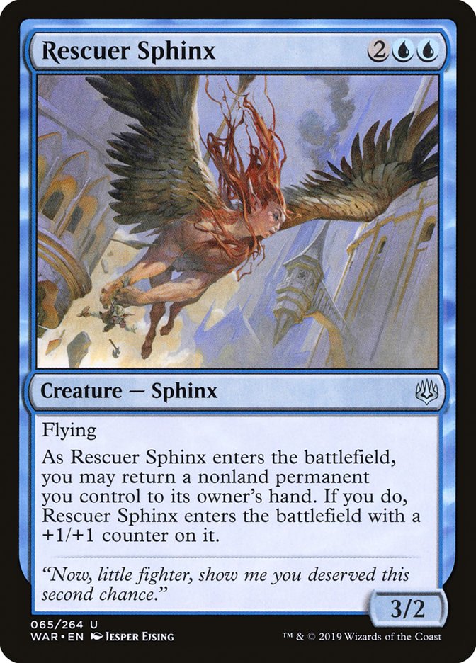 Rescuer Sphinx [War of the Spark] | North Valley Games