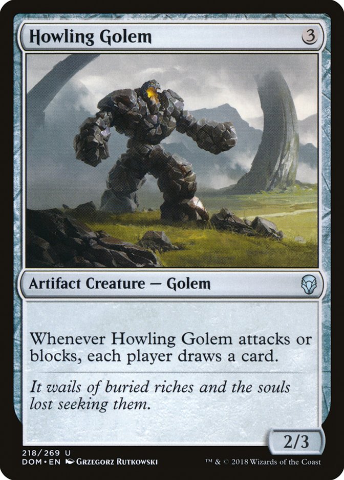 Howling Golem [Dominaria] | North Valley Games