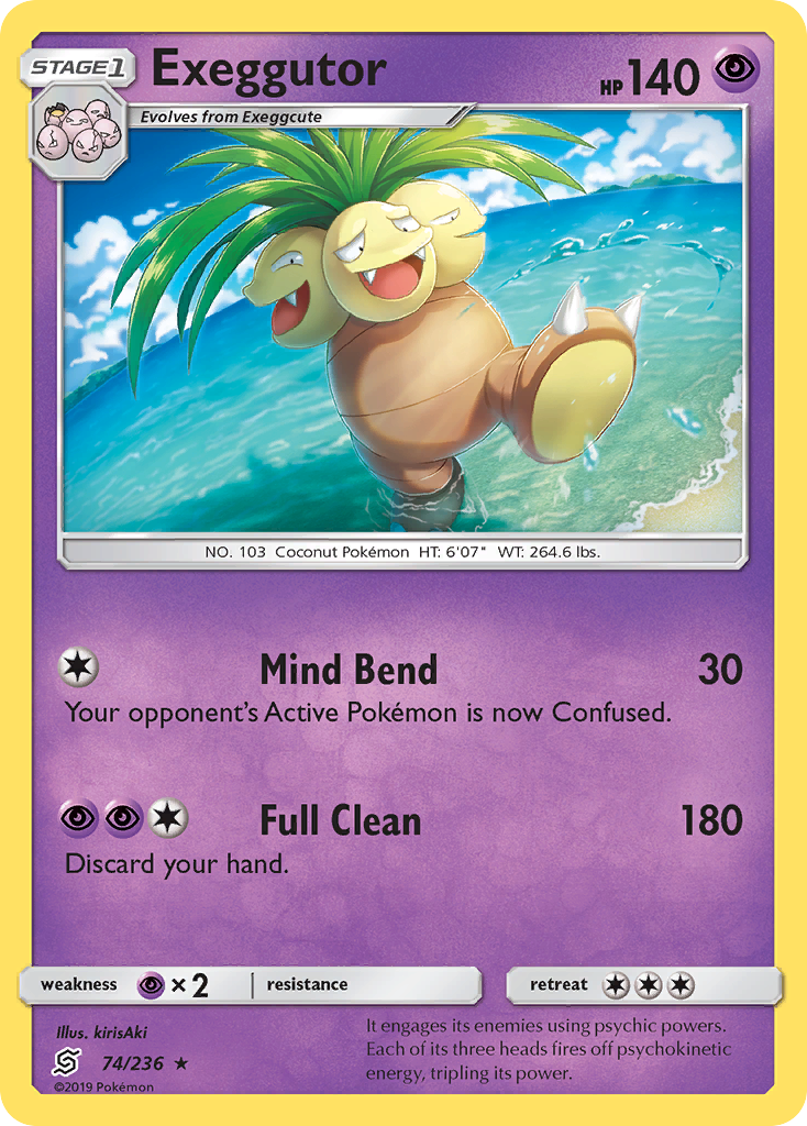 Exeggutor (74/236) [Sun & Moon: Unified Minds] | North Valley Games