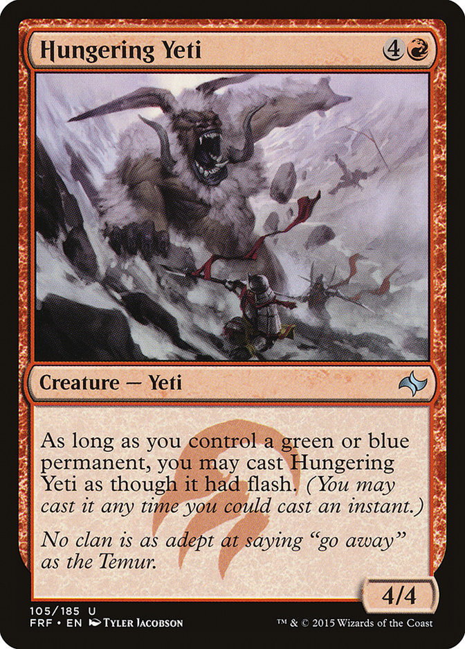 Hungering Yeti [Fate Reforged] | North Valley Games