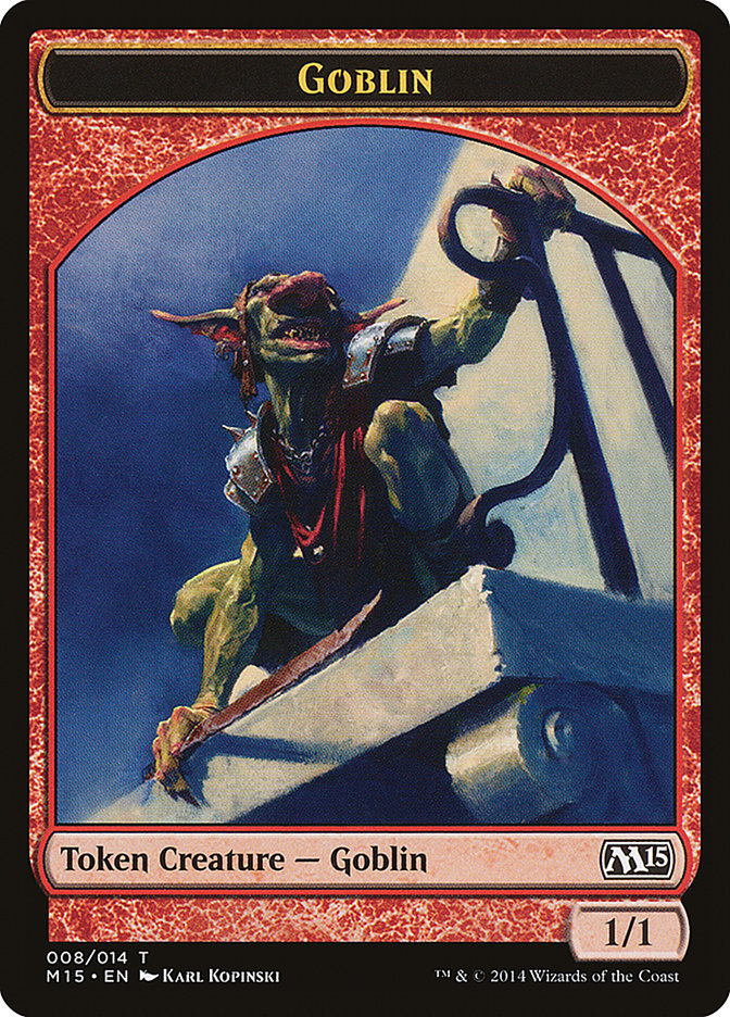 Goblin Token [Magic 2015 Tokens] | North Valley Games