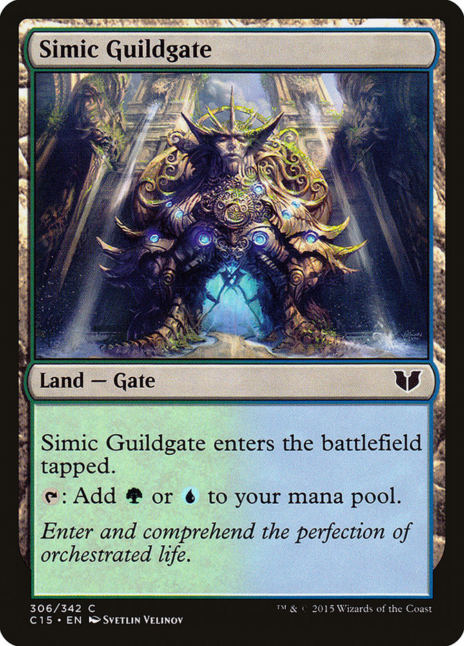 Simic Guildgate [Commander 2015] | North Valley Games
