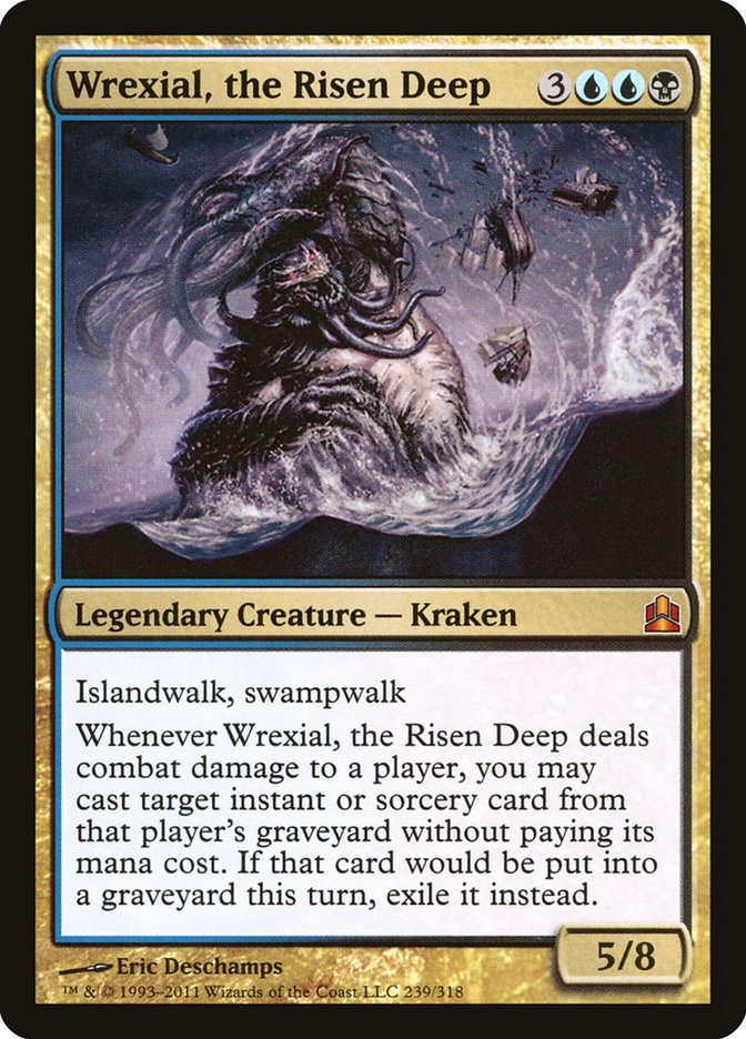 Wrexial, the Risen Deep [Commander 2011] | North Valley Games