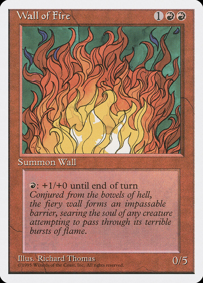 Wall of Fire [Fourth Edition] | North Valley Games