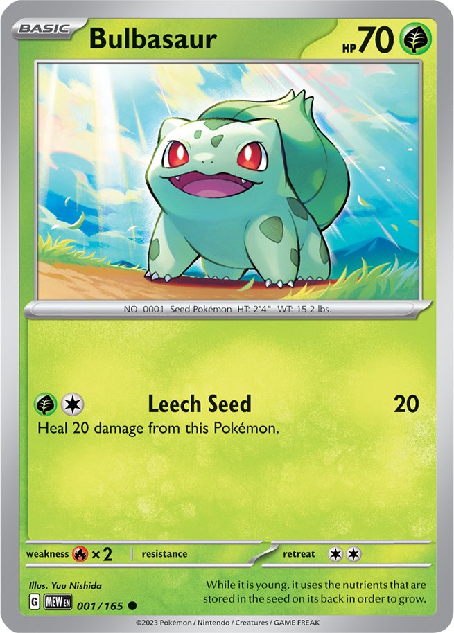 Bulbasaur (001/165) [Scarlet & Violet: 151] | North Valley Games