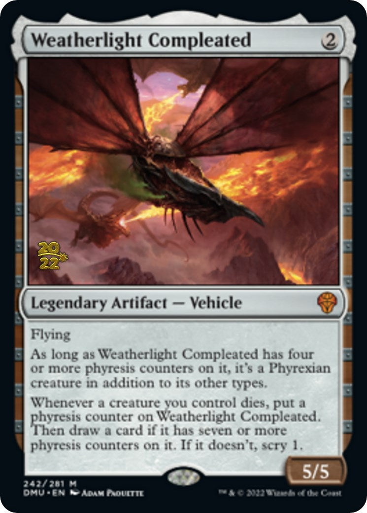 Weatherlight Compleated [Dominaria United Prerelease Promos] | North Valley Games