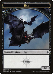 Bat // Spirit (010) Double-Sided Token [Ravnica Allegiance Guild Kit Tokens] | North Valley Games
