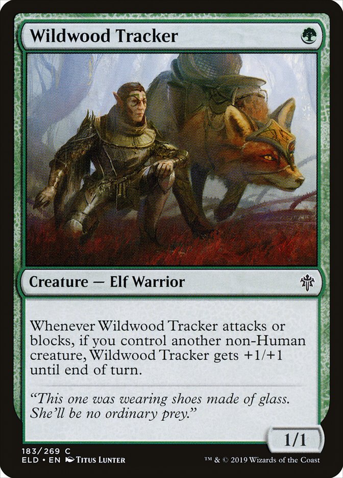 Wildwood Tracker [Throne of Eldraine] | North Valley Games