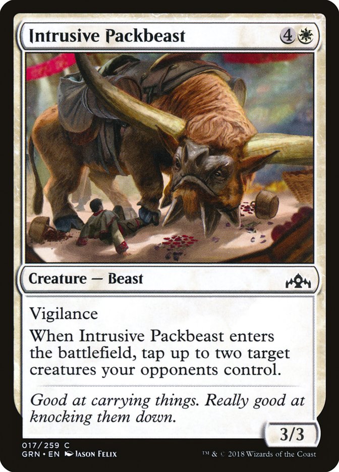 Intrusive Packbeast [Guilds of Ravnica] | North Valley Games