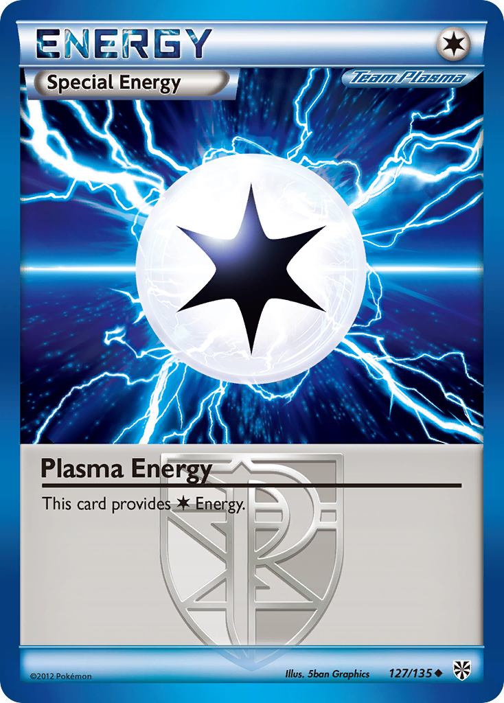 Plasma Energy (127/135) [Black & White: Plasma Storm] | North Valley Games