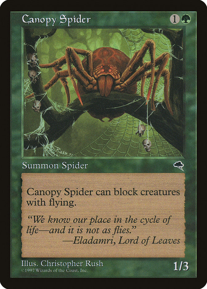 Canopy Spider [Tempest] | North Valley Games