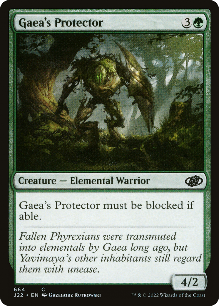 Gaea's Protector [Jumpstart 2022] | North Valley Games