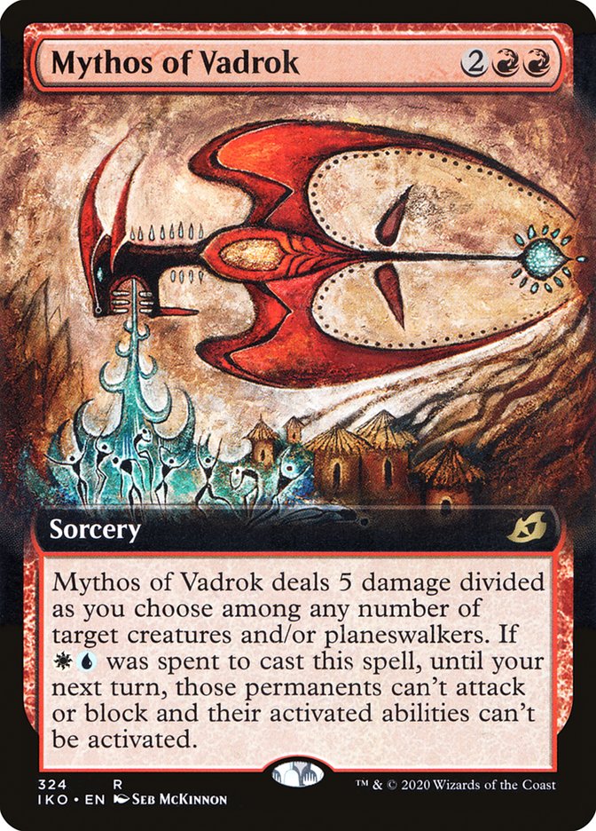 Mythos of Vadrok (Extended Art) [Ikoria: Lair of Behemoths] | North Valley Games