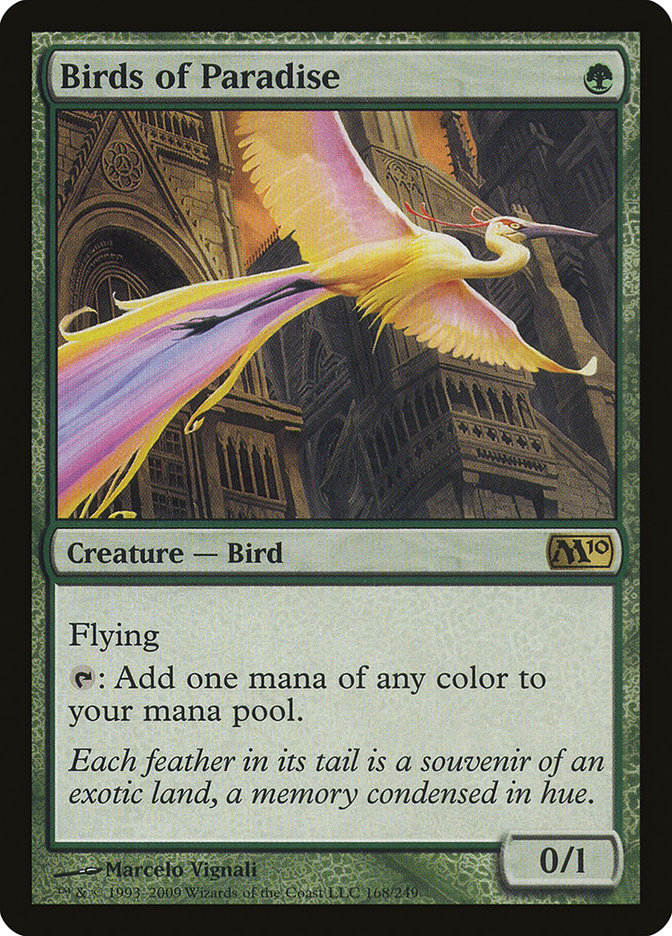 Birds of Paradise [Magic 2010] | North Valley Games