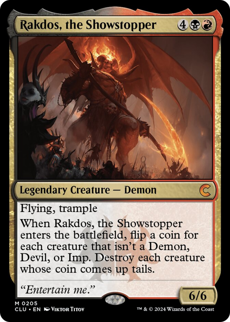 Rakdos, the Showstopper [Ravnica: Clue Edition] | North Valley Games