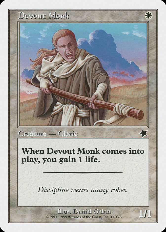 Devout Monk [Starter 1999] | North Valley Games