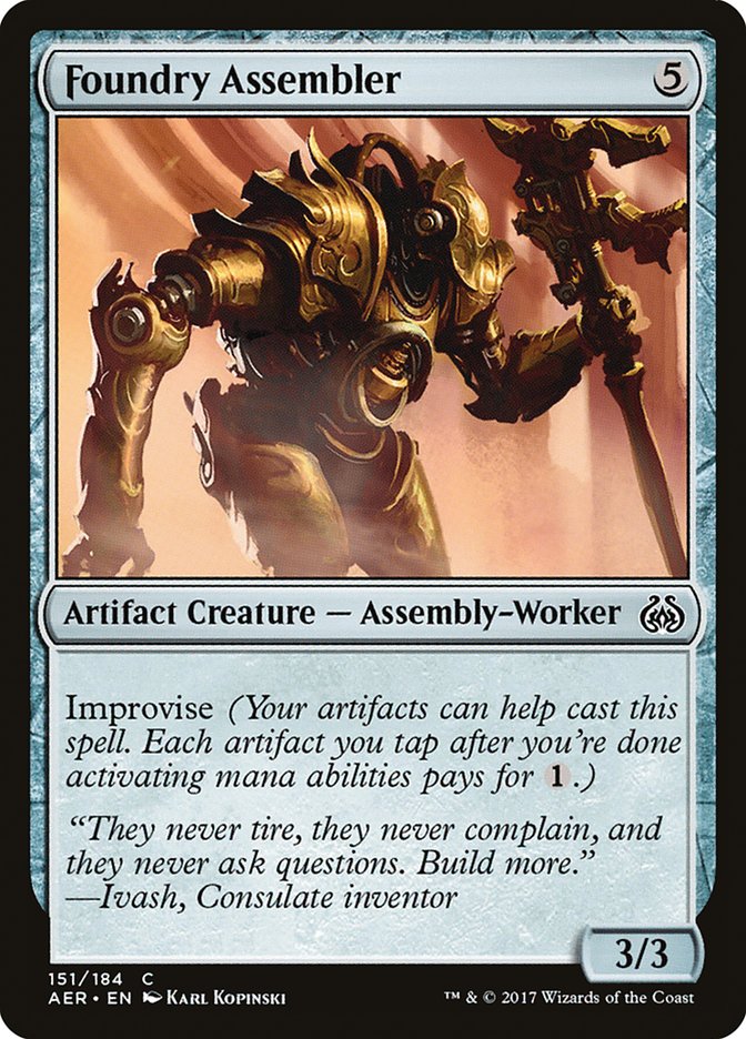 Foundry Assembler [Aether Revolt] | North Valley Games
