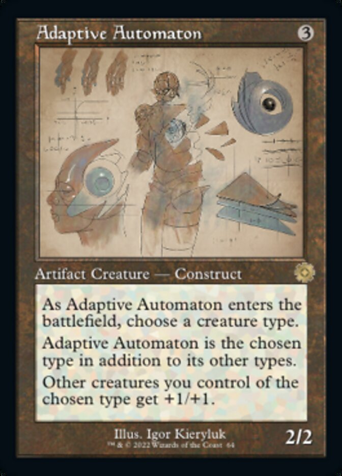 Adaptive Automaton (Retro Schematic) [The Brothers' War Retro Artifacts] | North Valley Games