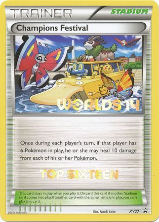 Champions Festival (XY27) (2014 Top Sixteen) [XY: Black Star Promos] | North Valley Games