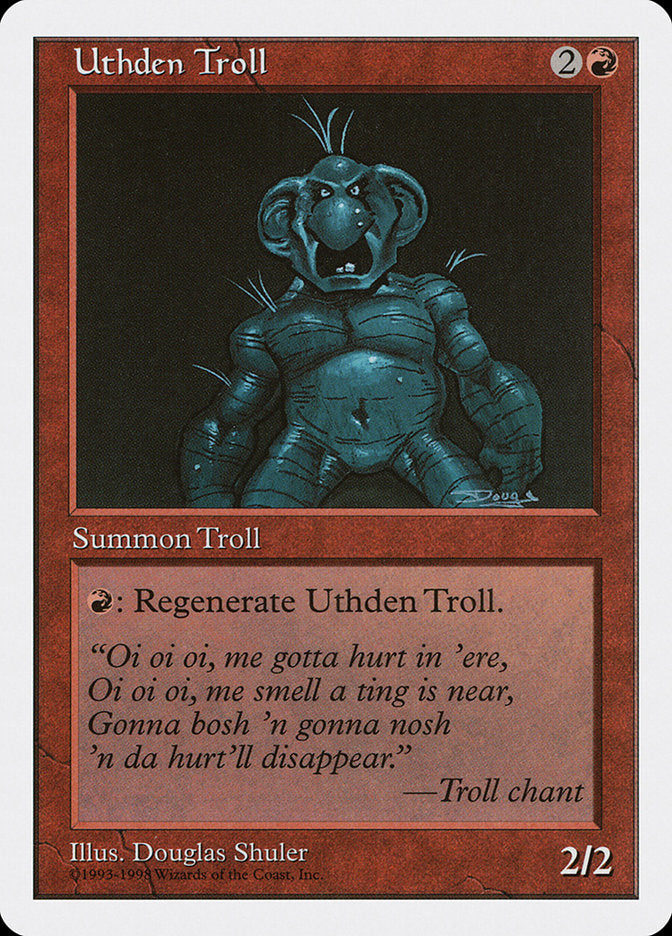 Uthden Troll [Anthologies] | North Valley Games