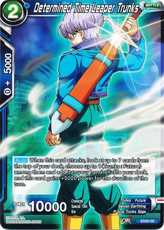 Determined Time Leaper Trunks (EX03-09) [Ultimate Box] | North Valley Games