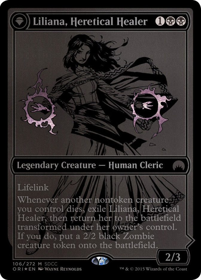 Liliana, Heretical Healer // Liliana, Defiant Necromancer [San Diego Comic-Con 2015] | North Valley Games