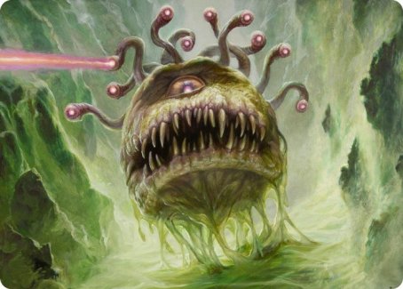 Beholder Art Card [Dungeons & Dragons: Adventures in the Forgotten Realms Art Series] | North Valley Games