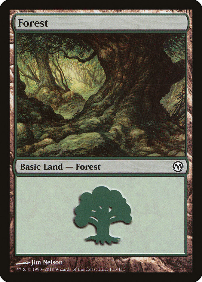 Forest (113) [Duels of the Planeswalkers] | North Valley Games