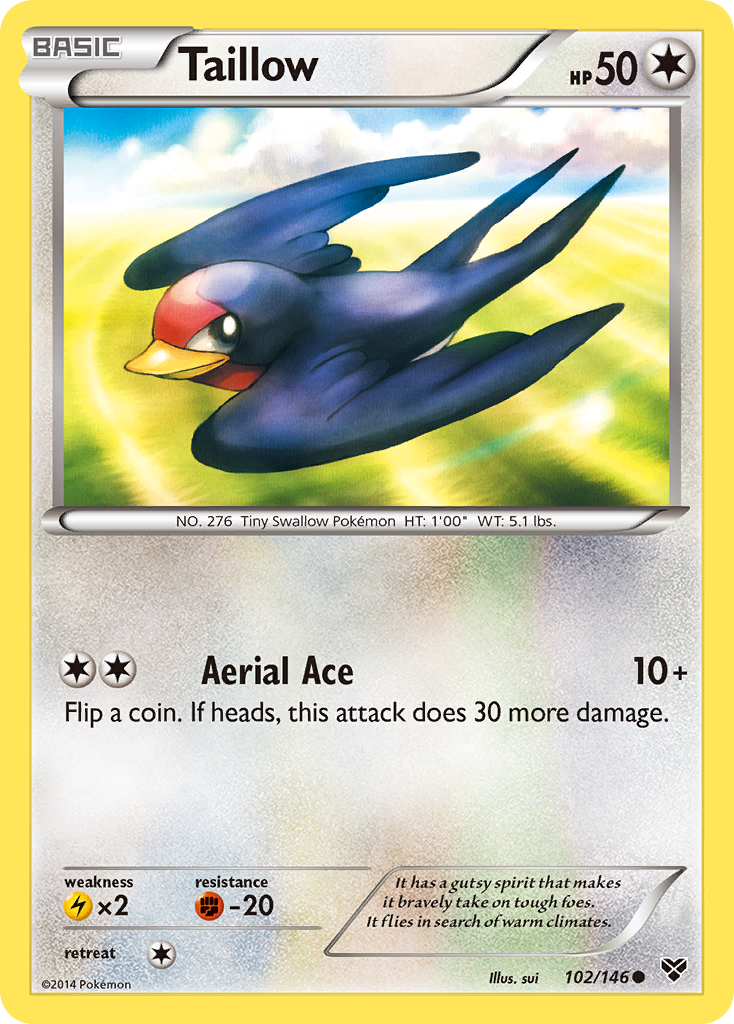 Taillow (102/146) [XY: Base Set] | North Valley Games
