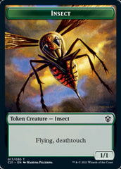 Beast (011) // Insect Double-Sided Token [Commander 2021 Tokens] | North Valley Games