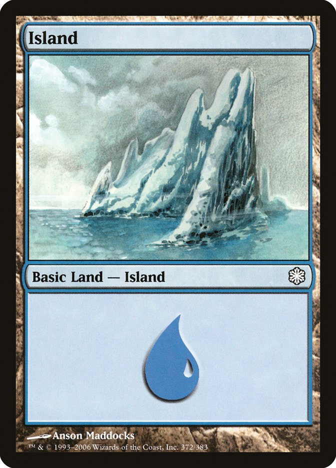 Island (372) [Coldsnap Theme Decks] | North Valley Games